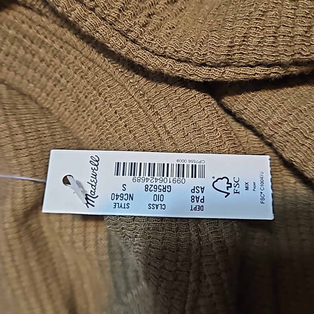 NWT Madewell Pleated Top - Picture 10 of 10